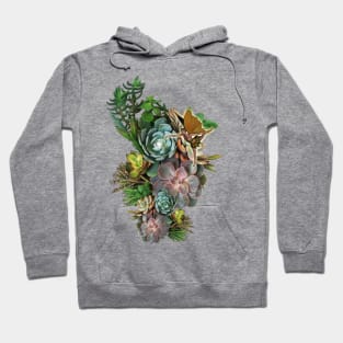 Succulent visitors Hoodie